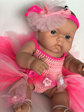 Cargar imagen en el visor de la galería, Vestido Flamingo 9 meses (Tejido)