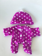 Cargar imagen en el visor de la galería, Mameluco Puntos Morado Mini (Casual)