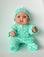 Cargar imagen en el visor de la galería, Mameluco Puntos Verde 9 meses (Casual)