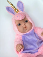Cargar imagen en el visor de la galería, Disfraz Unicornio Rosa Pastel 9 meses