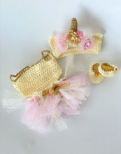 Cargar imagen en el visor de la galería, Vestido Unicornio Princesa Mini (Tejido)