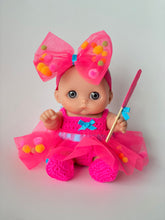 Cargar imagen en el visor de la galería, Vestido Pompones Mini (Tejido)