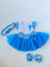 Cargar imagen en el visor de la galería, Vestido Flores 9 meses (Casual)