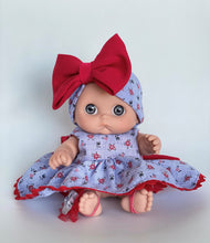 Cargar imagen en el visor de la galería, Vestido Moño Rojo Mini (Casual)