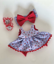 Cargar imagen en el visor de la galería, Vestido Moño Rojo Mini (Casual)