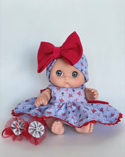 Cargar imagen en el visor de la galería, Vestido Moño Rojo Mini (Casual)