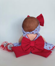 Cargar imagen en el visor de la galería, Vestido Moño Rojo Mini (Casual)