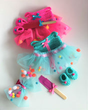 Cargar imagen en el visor de la galería, Vestido Pompones Mini (Tejido)