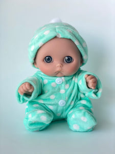 Mameluco Puntos Verde Mini (Casual)